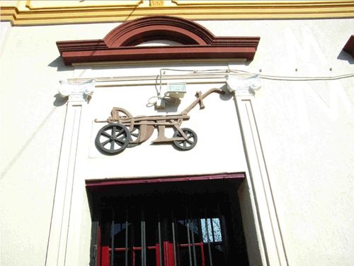 Bild 40 - Fenster am Haus Nr. 73 in der Kreuzgasse (ehemalige Wagnerwerkstatt).